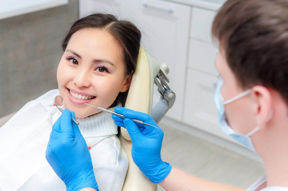 Woman smiling at emergency dentist near me in Lake Forest CA
