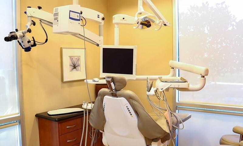 Treatment area at dental office in Lake Forest CA