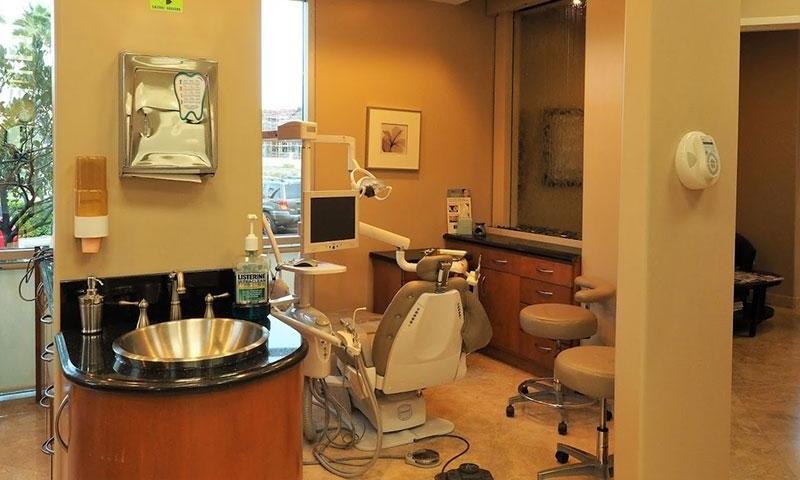 Treatment room at foothill ranch dentist office