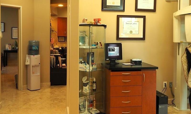 Treatment area at dentist office in Lake Forest CA